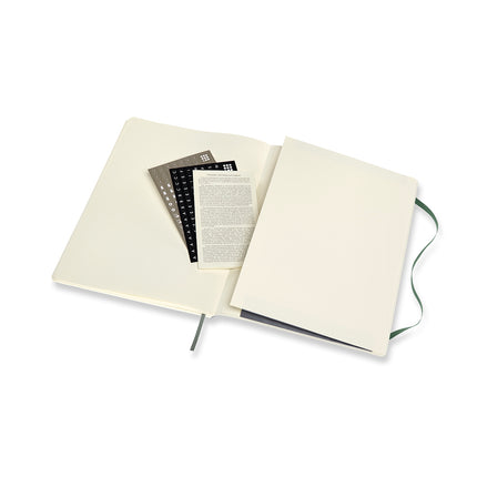 Moleskine Pro Soft Cover Notebook - Forest Green - XL