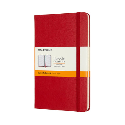 Moleskine Notebooks - Hard Cover - Medium - 4 Colours