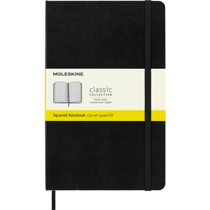 Moleskine Notebook - Hard Cover - Large Square - 3 Colours