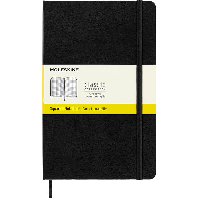 Moleskine Notebook - Hard Cover - Large Square - 3 Colours