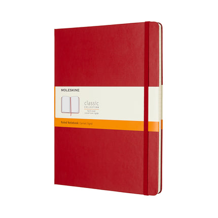 Moleskine Notebooks - Hard Cover - XL - Ruled - 6 Colours