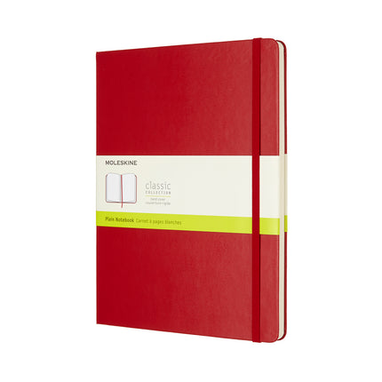 Moleskine Notebooks - Hard Cover - XL - Plain - 6 Colours