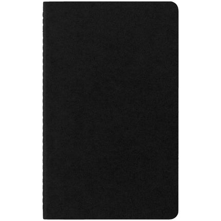 Moleskine Cahier Journals - Large - Black Square - Pack 3