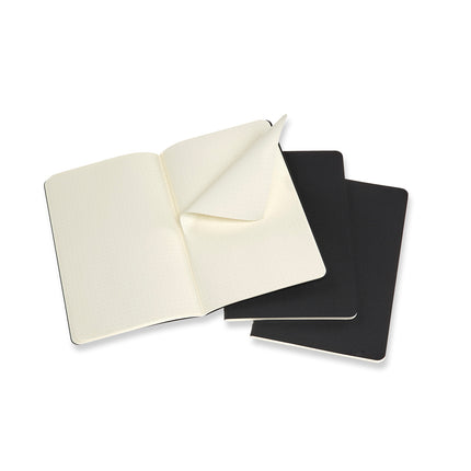 Moleskine Cahier Journals - Large - Black Dot - Pack 3