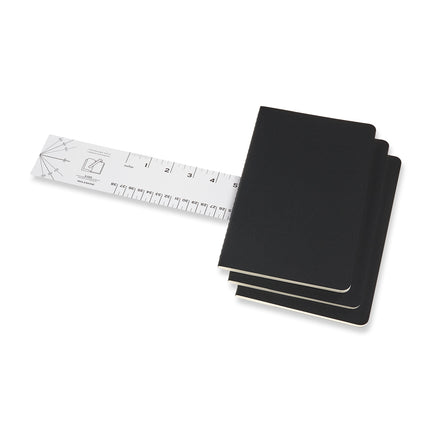 Moleskine Cahier Journals - Large - Black Dot - Pack 3