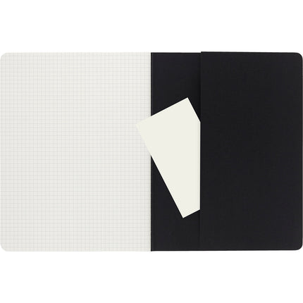 Moleskine Cahier Journal - XL - Black Square - Pack 3