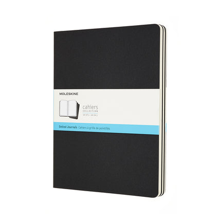Moleskine Cahier Journal - XL - Dot Black - Pack 3