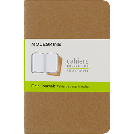 Moleskine Cahier Journals - Pocket - 3 Packs - 4 Colours