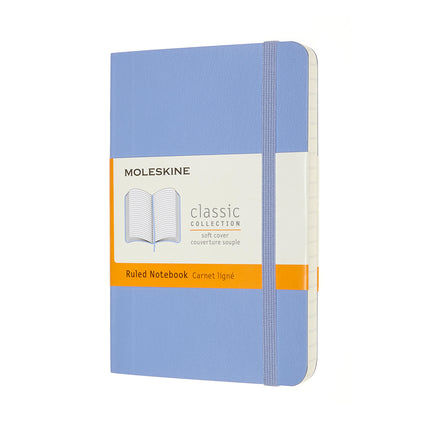 Moleskine Notebooks - Soft Cover - Pocket Ruled - 6 Colours