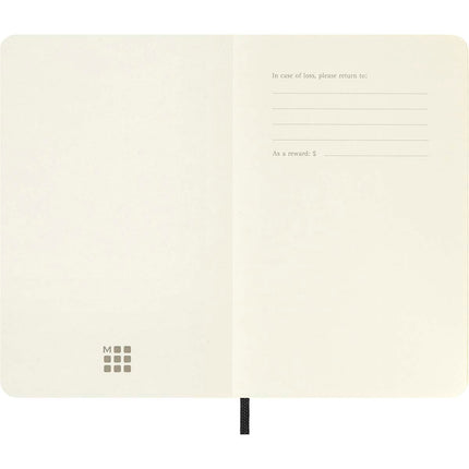 Moleskine Notebooks - Soft Cover - Pocket Plain - 6 Colours