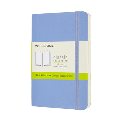 Moleskine Notebooks - Soft Cover - Pocket Plain - 6 Colours