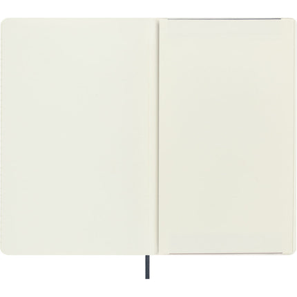 Moleskine Vegea Notebook - Soft Cover - Large Ruled - Capri Petroleum w/Gift Box