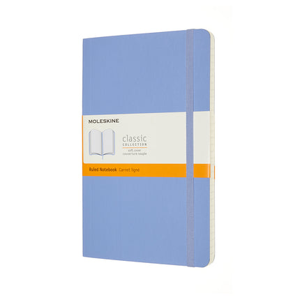 Moleskine Notebooks - Soft Cover - Large Plain - 7 Colours