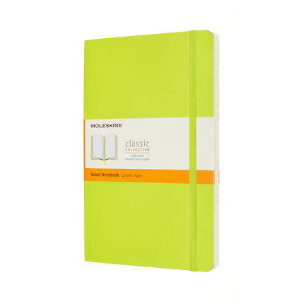 Moleskine Notebooks - Soft Cover - Large Plain - 7 Colours