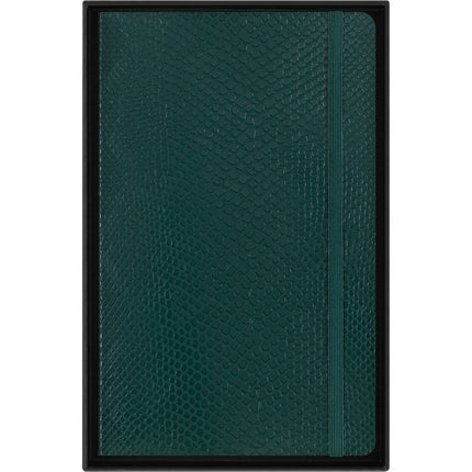Moleskine Vegea Notebook - Soft Cover - Large Ruled - Boa Green w/Gift Box