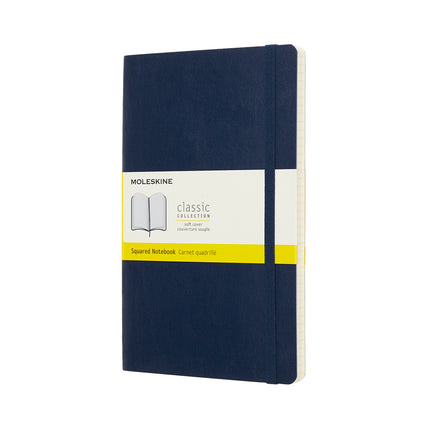 Moleskine Notebook - Soft Cover - Large Square - 3 Colours
