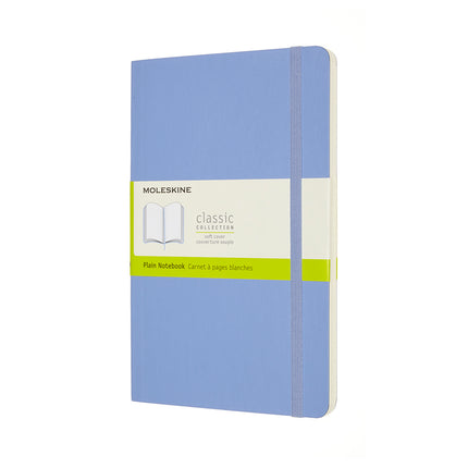 Moleskine Notebooks - Soft Cover - Large Plain - 7 Colours