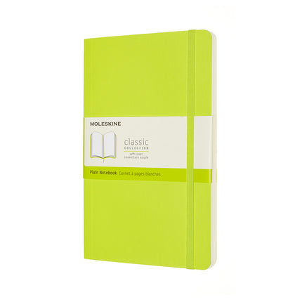 Moleskine Notebooks - Soft Cover - Large Plain - 7 Colours