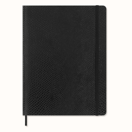 Moleskine Vegea Notebook - Soft Cover - Extra Large - Boa Black w/Gift Box