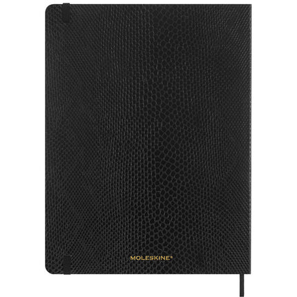 Moleskine Vegea Notebook - Soft Cover - Extra Large - Boa Black w/Gift Box