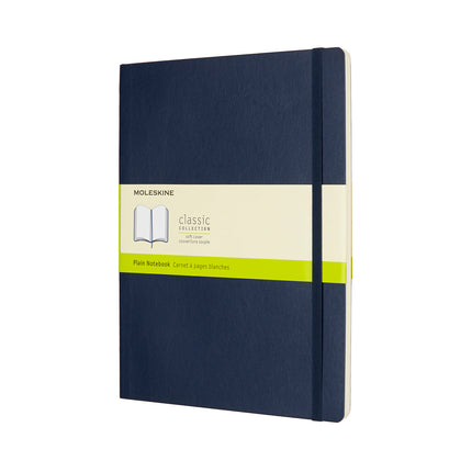 Moleskine Notebooks - Soft Cover - XL Plain - 6 Colours