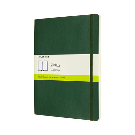 Moleskine Notebooks - Soft Cover - XL Plain - 6 Colours