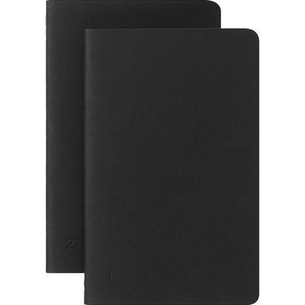Moleskine Smart Cahier Journal - Pocket - Ruled Black - Pack 2
