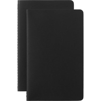 Moleskine Smart Cahier Journal - Large - Ruled Black - Pack 2