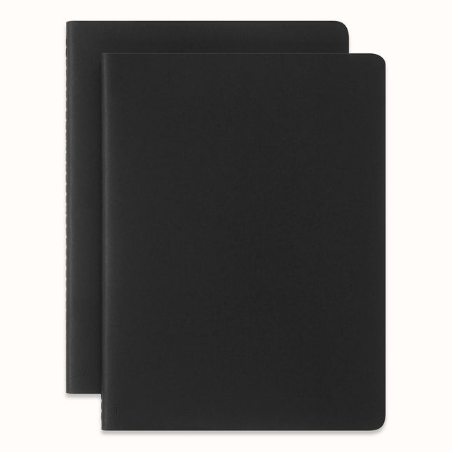 Moleskine Smart Cahier Journal Plain - XL Black - Pack 2