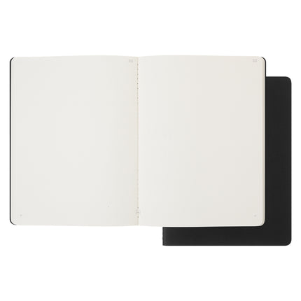 Moleskine Smart Cahier Journal Plain - XL Black - Pack 2