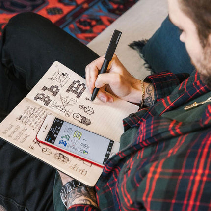 Moleskine Smart Pen 3 + Smart Notebook - Large Black SWS3