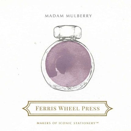 Ferris Wheel Press Fountain Pen Ink - Madam Mulberry
