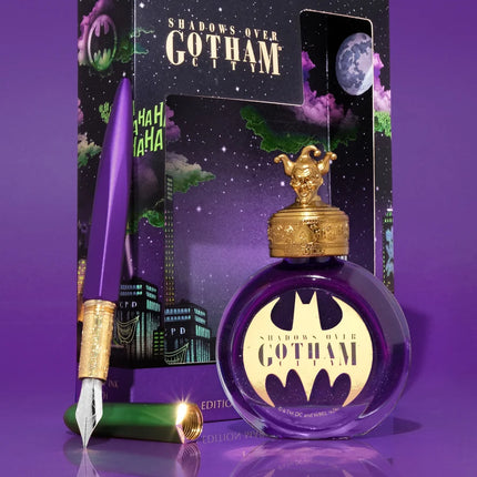 Ferris Wheel Press - The Marquise Fountain Pen and 38ml Ink Set - Joker