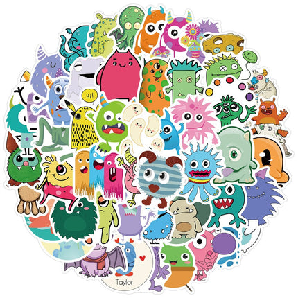 PVC Stickers - Monsters
