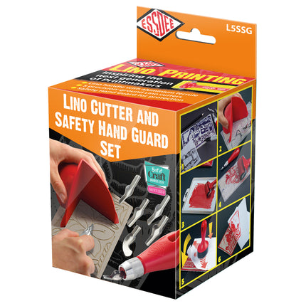 Essdee Lino Cutter & Hand Guard Set