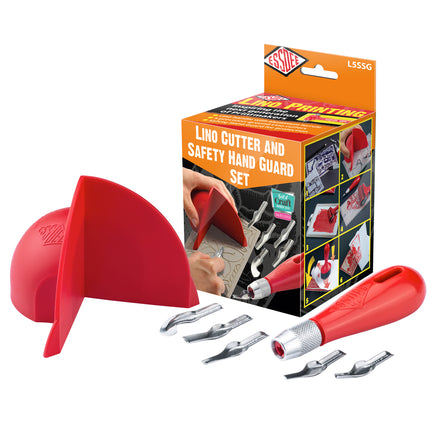 Essdee Lino Cutter & Hand Guard Set