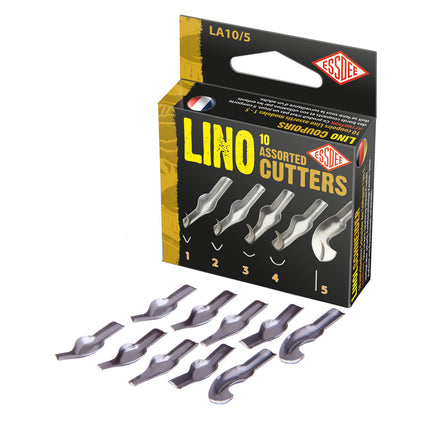 Essdee Lino Cutters Style 1-5 - Pack of 10
