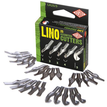 Essdee Lino Cutters Styles 1-5 - Pack of 25