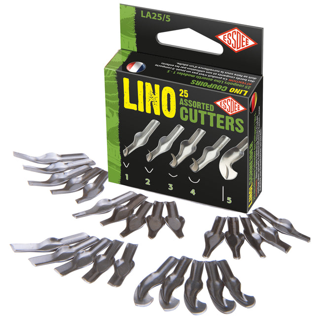 Essdee Lino Cutters Styles 1-5 - Pack of 25