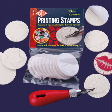 Essdee Mastercut Printing Stamps 45mm - Pack of 10