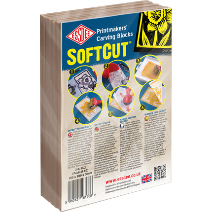 Essdee Softcut Block Sheets - Pack of 10