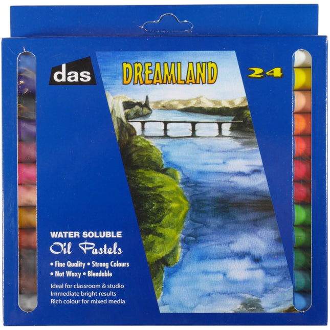 DAS Dreamland Water Soluble Oil Pastels - Pack of 24