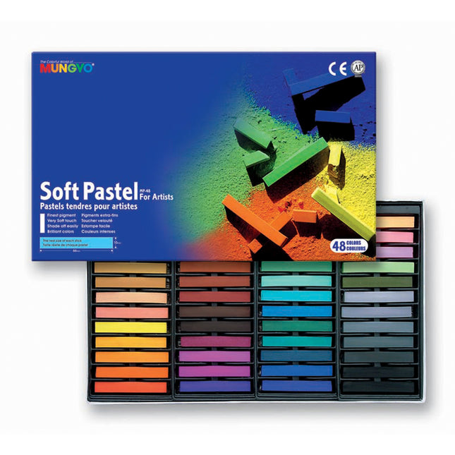 Mungyo Artists Soft Pastels - 48 Pack