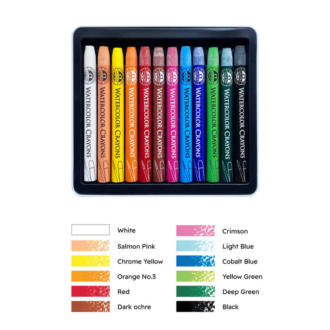 Mungyo Gallery Watercolour Crayons