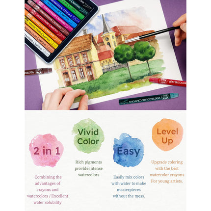 Mungyo Gallery Watercolour Crayons