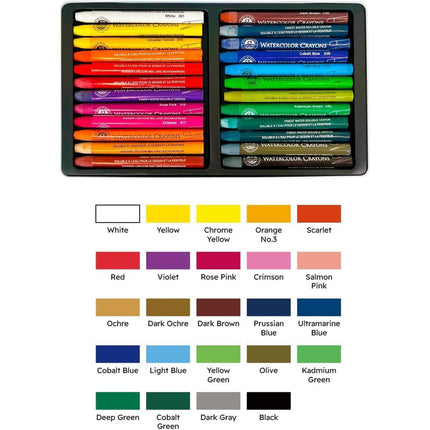 Mungyo Gallery Watercolour Crayons