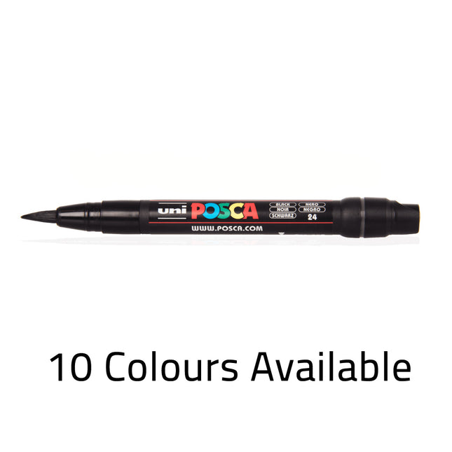 Uni Posca Marker Brush Tip PCF-350