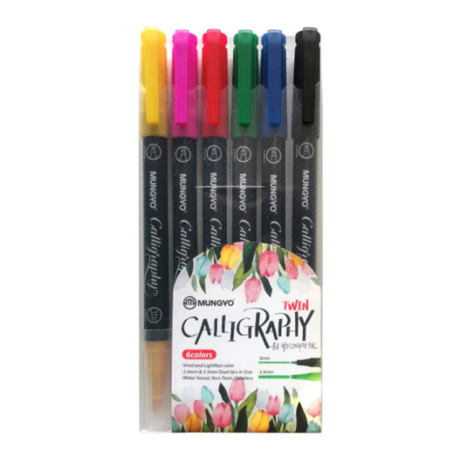 Mungyo Dual Tip Calligraphy Markers