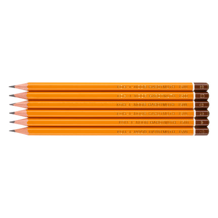 Koh-I-Noor - Graphite Pencils 1500 - Pack of 6