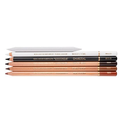 Koh-I-Noor - Gioconda Art - Sepia Pencils+Blender - Pack of 6